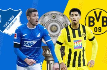 Số liệu thống kê về Hoffenheim gặp Dortmund