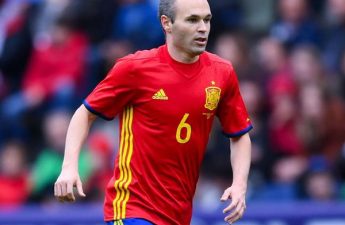 Cầu thủ Iniesta