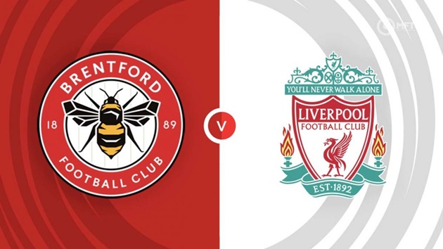 Số liệu thống kê về Liverpool gặp Brentford