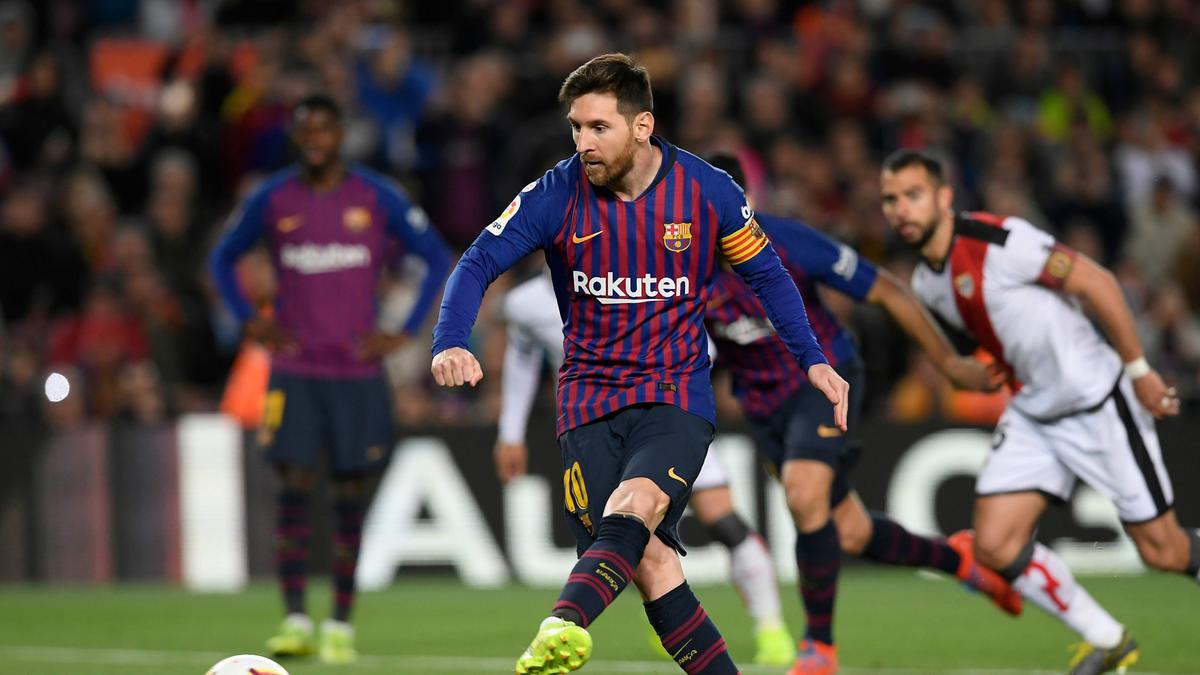 Messi ghi bàn thắng trước đối thủ Rayo Vallecano