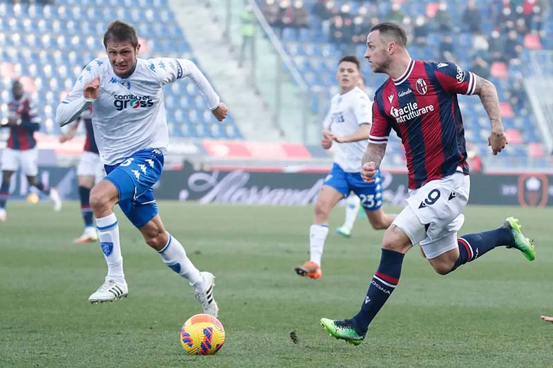 Số liệu thống kê về Empoli gặp Bologna chi tiết