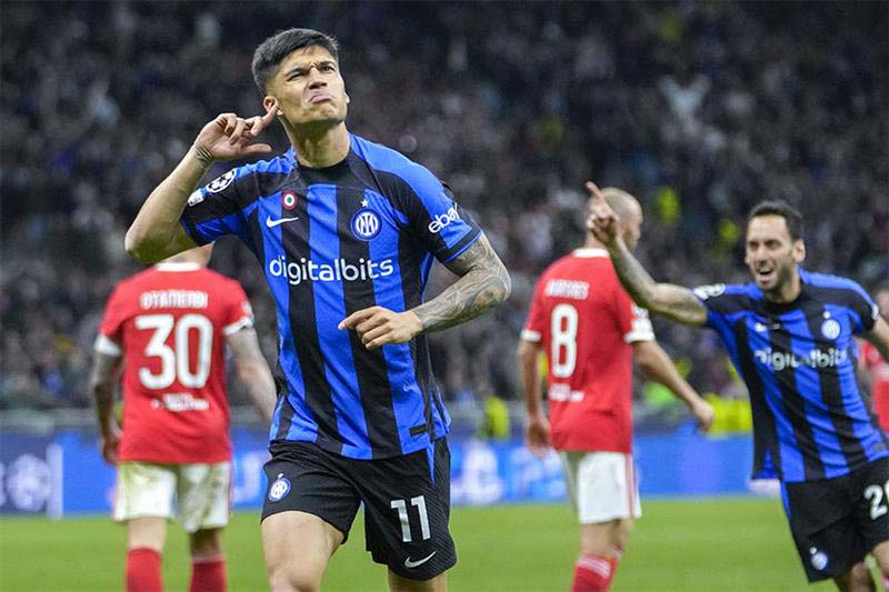 Số liệu thống kê về Inter Milan gặp Benfica gần đây