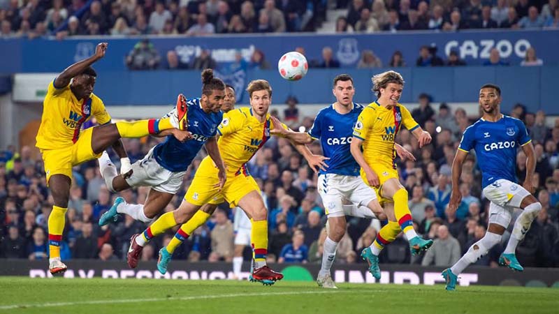 Số liệu thống kê về Everton gặp Crystal Palace chi tiết